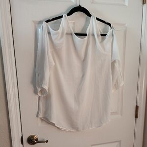 Elegant White Women's Top